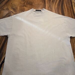 Essentials Men's Light Beige Short Sleeve Tee